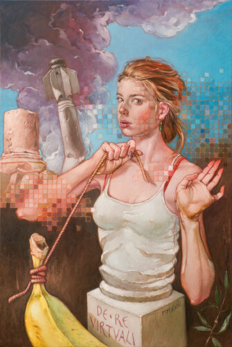 De Re Virtuali par Federico Pisciotta, Peinture en vente sur Singulart