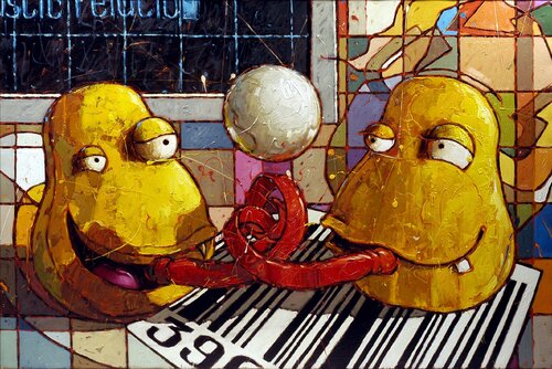 Relazioni plastiche by Federico Pisciotta, Painting for Sale on Singulart