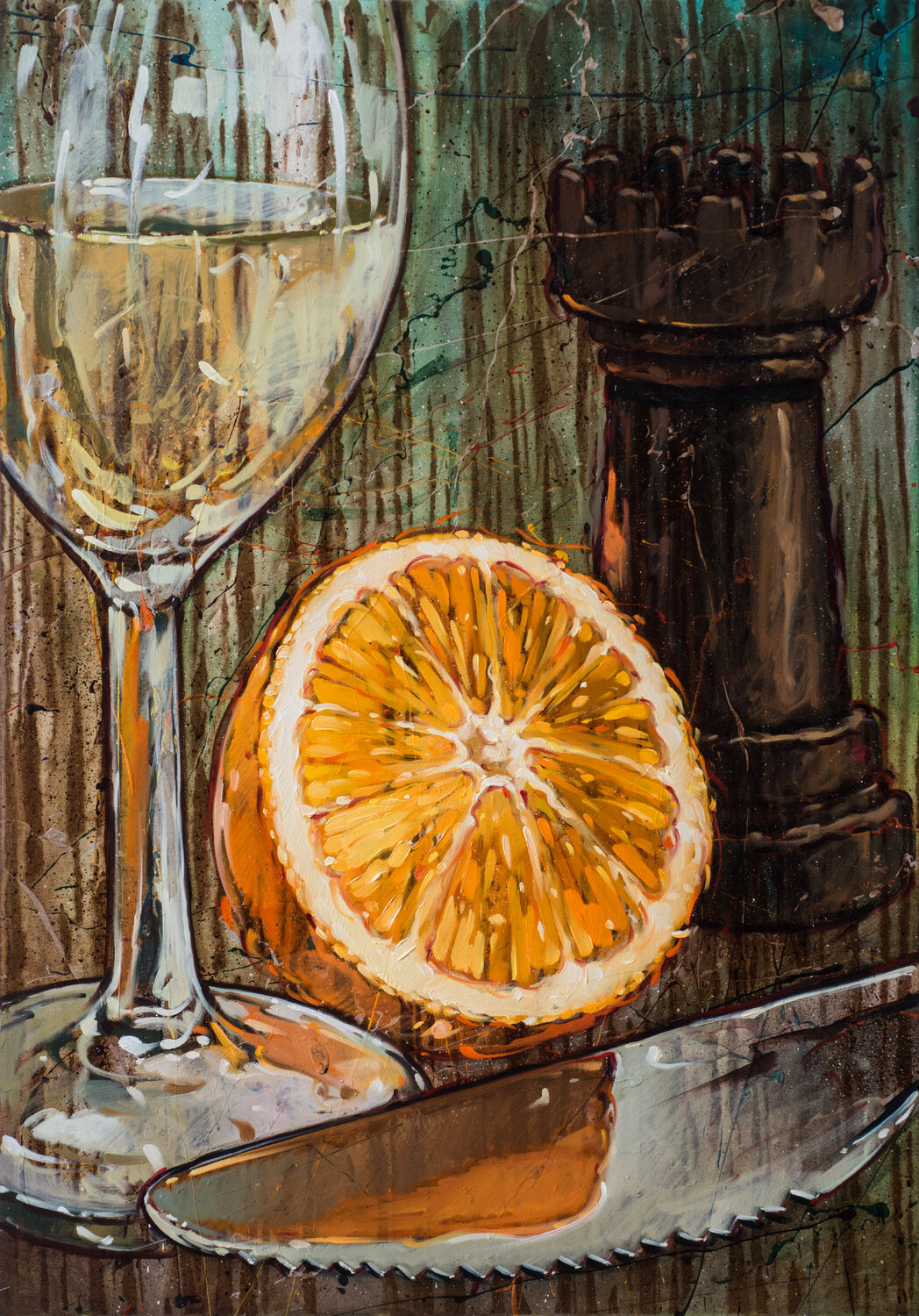 The orange and the Tower Federico Pisciotta