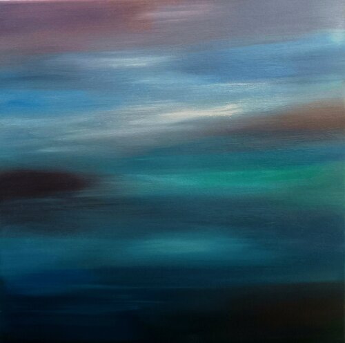 Midnight Waters von Danijela Kostic -The Power of the Mind Art, Malerei kaufen auf Singulart