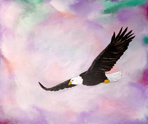 Trust van Danijela Kostic -The Power of the Mind Art, Schilderij te koop op Singulart