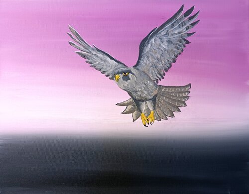Carried by Memories van Danijela Kostic -The Power of the Mind Art, Schilderij te koop op Singulart