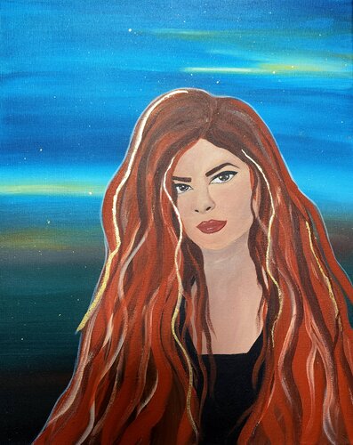She Who Rises. - My Signature and My Story by Danijela Kostic -The Power of the Mind Art, Painting for Sale on Singulart