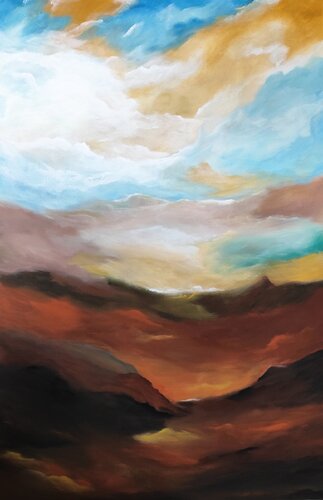 God is here de Danijela Kostic -The Power of the Mind Art, Pintura a la venta en Singulart