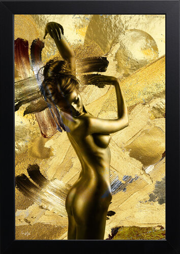 Gold de Andy Millis, Impresión a la venta en Singulart