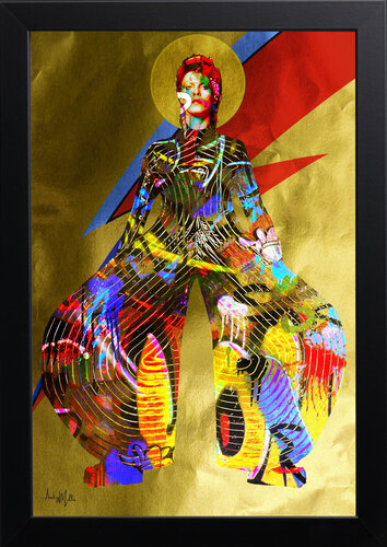 David Bowie Gold de Andy Millis, Impresión a la venta en Singulart
