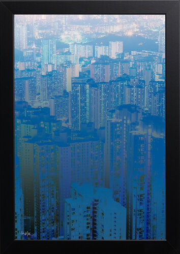 Blue City van Andy Millis, Afdruk te koop op Singulart