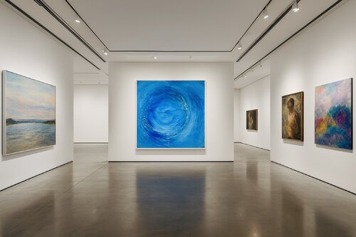 Dimensionale Spirale van Annette Lucia Kattau, Schilderij te koop op Singulart