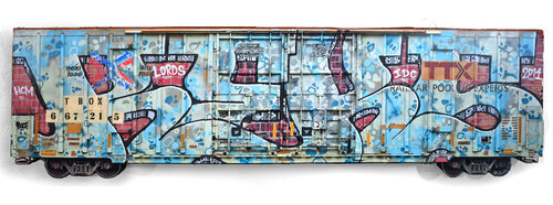 Beautiful Freight Car van Sandy Sanders, Andere media te koop op Singulart