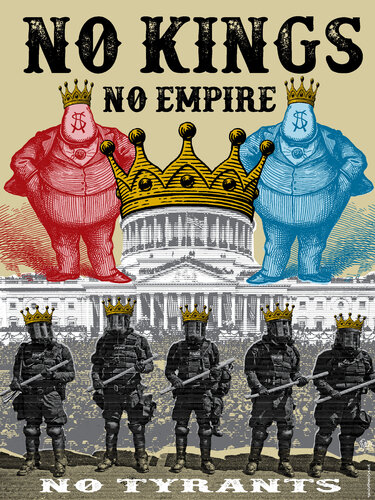 No Kings, No Tyrants, No Empire von Sandy Sanders, Druck kaufen auf Singulart