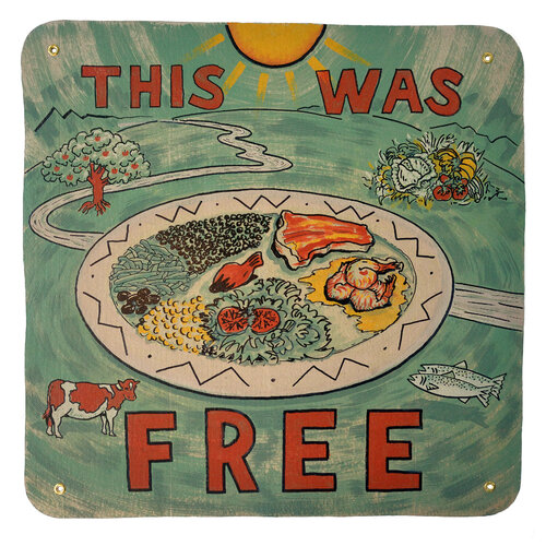 This Was Free par Sandy Sanders, Peinture en vente sur Singulart