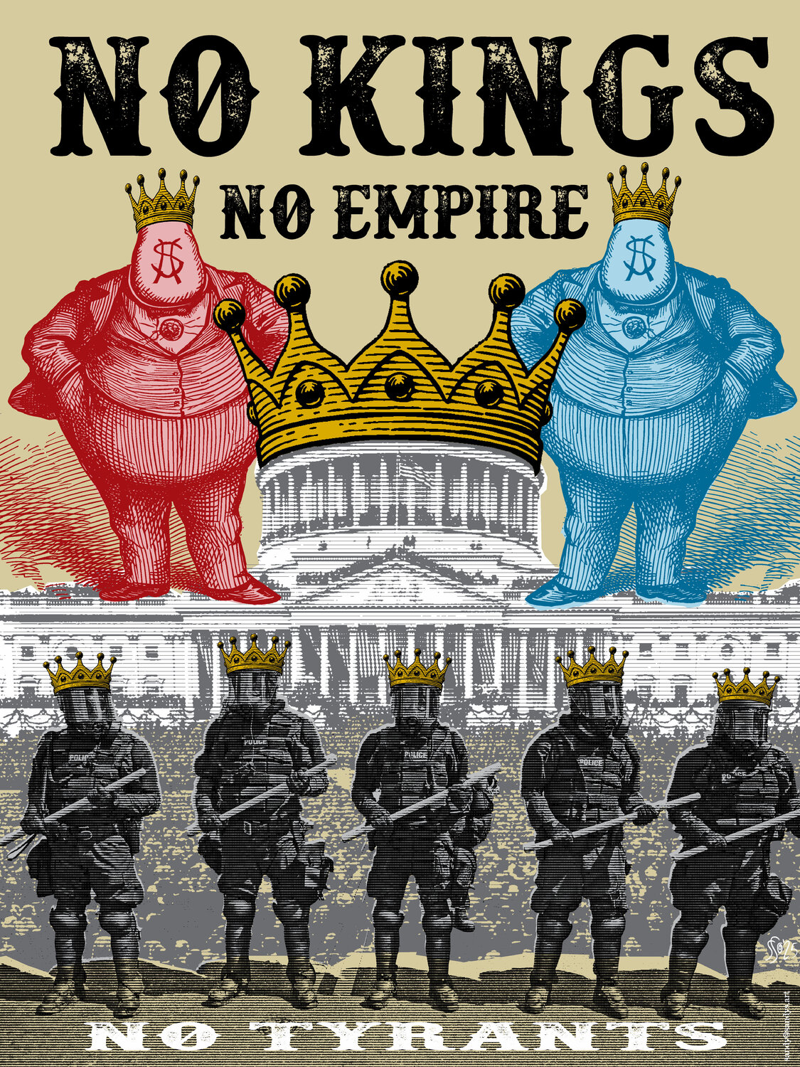 No Kings, No Tyrants, No Empire Sandy Sanders