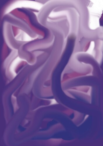 Tubes violets di Gilles Boyaval dit Lemalko, Digitale in vendita su Singulart