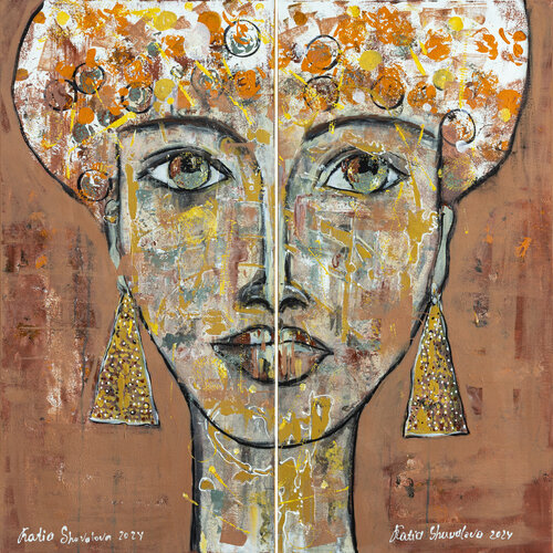 the Sunset Rays von Katia Shuvalova, Malerei kaufen auf Singulart