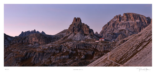 Sasso di Sesto - Dawn van Ronald Mitterer, Fotografie te koop op Singulart
