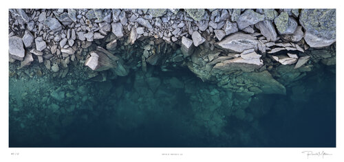 Deep Blue - Threshold van Ronald Mitterer, Fotografie te koop op Singulart