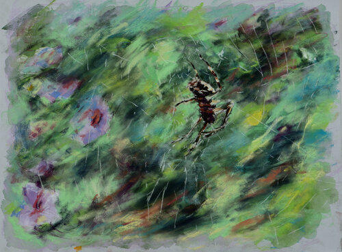 Spider in the Wind par Ana Mouga, Dessin en vente sur Singulart