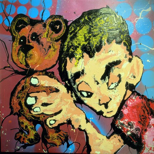 Nel buio tu cammini con me' by Michele Fontana, Painting for Sale on Singulart