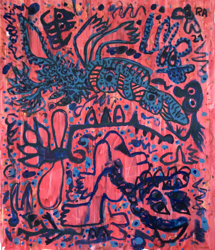 Ne m'oublie pas de Ralf Altrieth, Pintura a la venta en Singulart