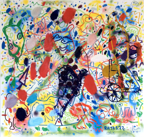 17.5.22 de Ralf Altrieth, Pintura a la venta en Singulart