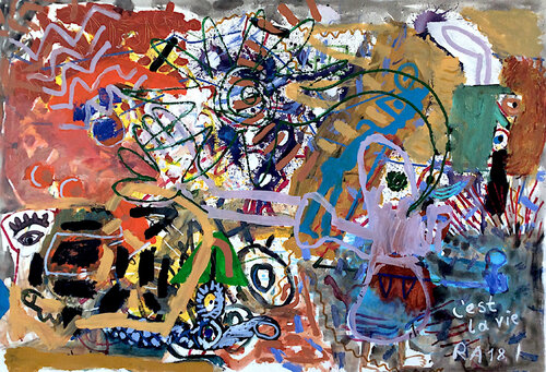 C'est la vie de Ralf Altrieth, Pintura a la venta en Singulart