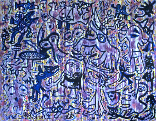 Lost Paradise de Ralf Altrieth, Pintura a la venta en Singulart