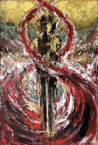 Bearer of the Unseen di Fabio Marinho, Pittura in vendita su Singulart