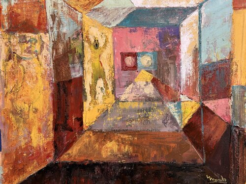 Fourth Dimension di Fabio Marinho, Pittura in vendita su Singulart