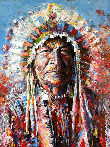 Light on the Past di Fabio Marinho, Pittura in vendita su Singulart