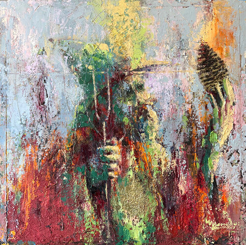 Silent Seed di Fabio Marinho, Pittura in vendita su Singulart