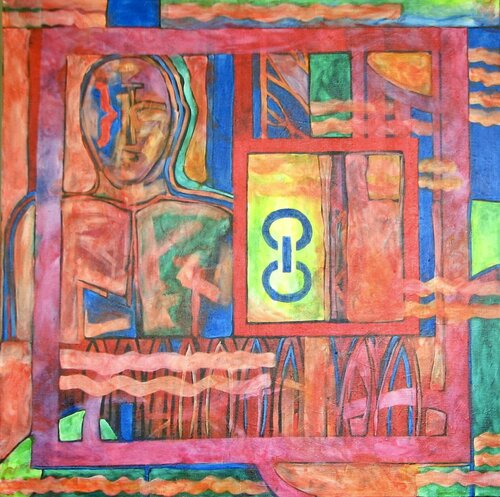 Garden Gate de Jeri Griffith, Pintura a la venta en Singulart