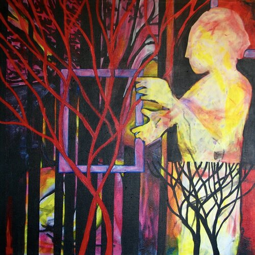 Offering von Jeri Griffith, Malerei kaufen auf Singulart