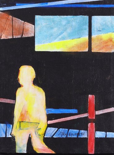 Walking Through de Jeri Griffith, Pintura a la venta en Singulart