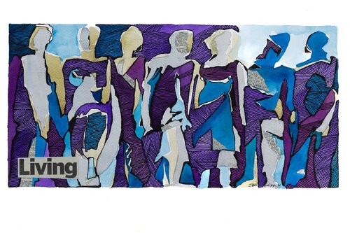 Living van Jeri Griffith, Werk op papier te koop op Singulart
