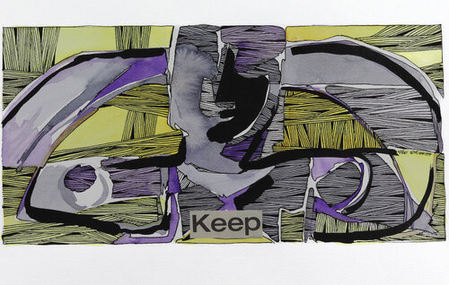 Keep par Jeri Griffith, Œuvre sur papier en vente sur Singulart
