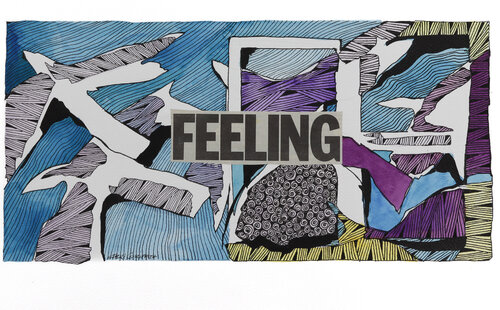 Feeling di Jeri Griffith, Opera su carta in vendita su Singulart