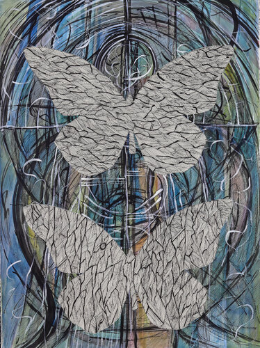 Winged Beings von Jeri Griffith, Malerei kaufen auf Singulart