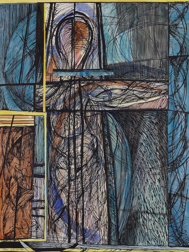 Compositional Conviction by Jeri Griffith, Painting for Sale on Singulart
