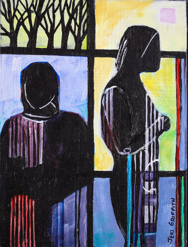 Windows by Jeri Griffith, Painting for Sale on Singulart