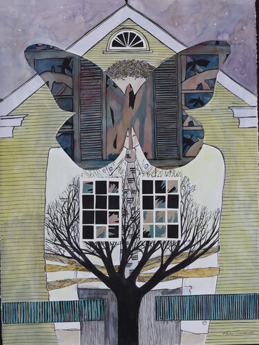 New England Spirit van Jeri Griffith, Werk op papier te koop op Singulart