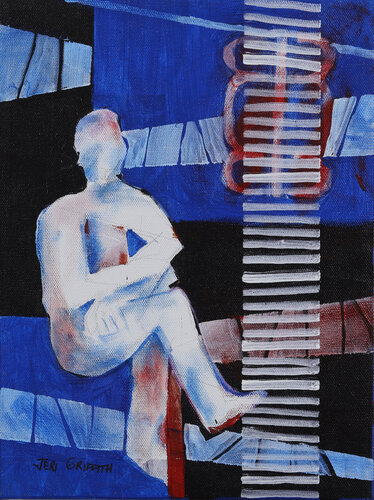 Waiting by Jeri Griffith, 絵画 for Sale on Singulart