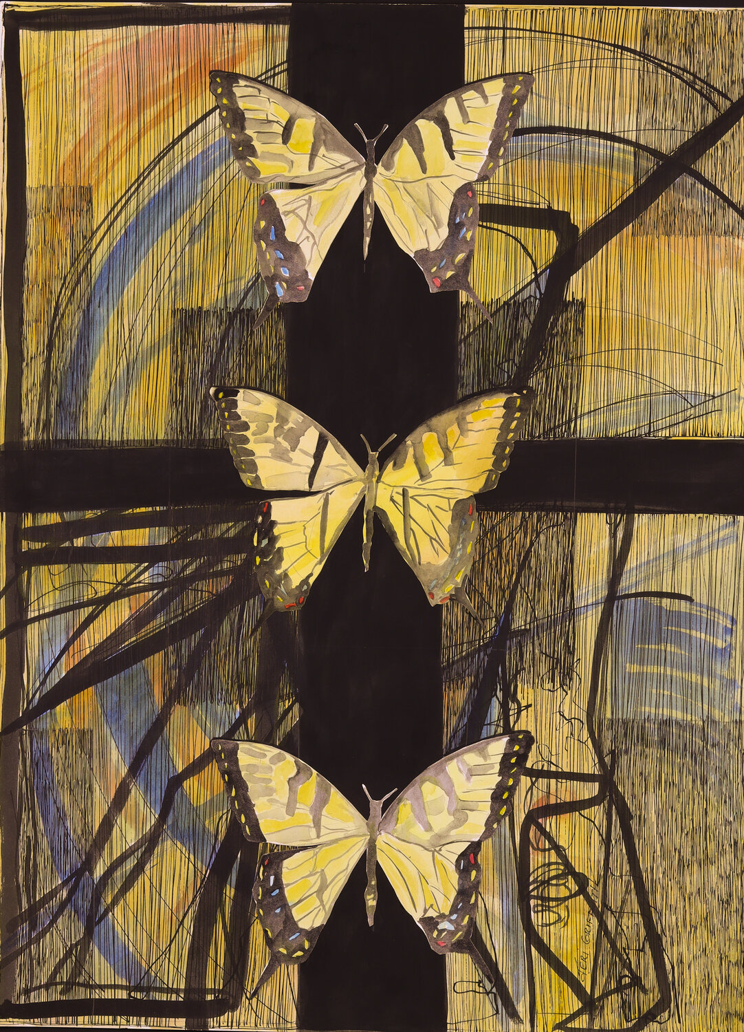 Butterflies and Cross Jeri Griffith