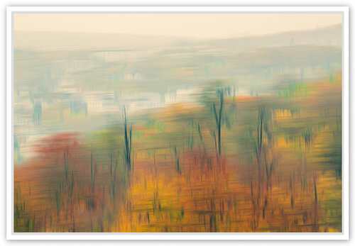 La colline en automne van Fan LI, Fotografie te koop op Singulart