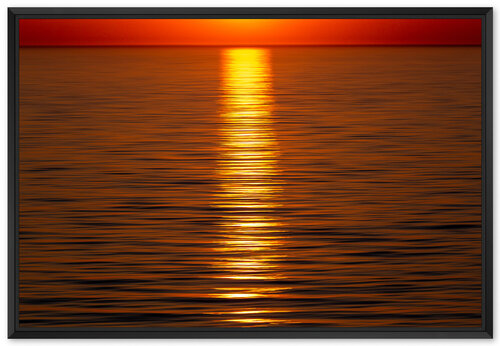 Coucher du soleil sur la mer di Fan LI, Fotografia in vendita su Singulart
