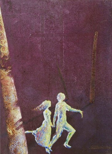 Sans gondole de Jean pierre Etienne, Pintura a la venta en Singulart