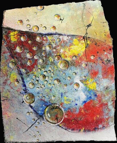 émulsion de perles von Jean pierre Etienne, Malerei kaufen auf Singulart
