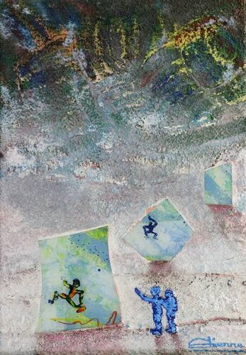 Avant la pluie von Jean pierre Etienne, Malerei kaufen auf Singulart