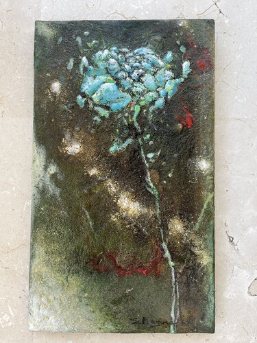 Fleur de lave van Jean pierre Etienne, Schilderij te koop op Singulart