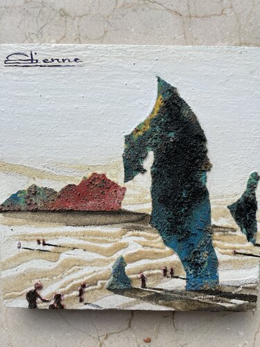 Côté cours 2 de Jean pierre Etienne, Pintura a la venta en Singulart