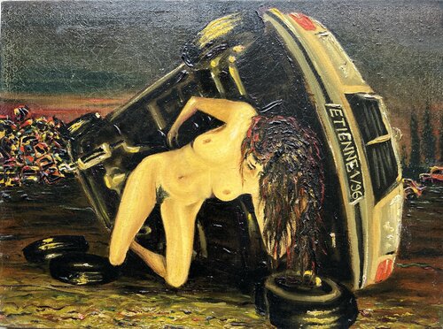 A la casse ? de Jean pierre Etienne, Pintura a la venta en Singulart